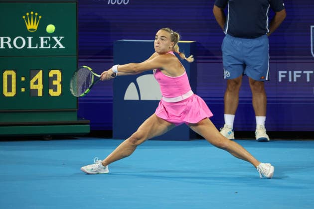 August 22, 2026, Mason, Oh, USA: Cincinnati Open Tennis 2026 - Sara Bejlek plays a ball against Coco Gauff in the Cincinnati Open Tennis Tournament held in Mason OH. 2026 08 22. ZUMAPress Mason USA - ZUMAn24_ 20260822_zaf_n24_416 Copyright: xWallyxNellx