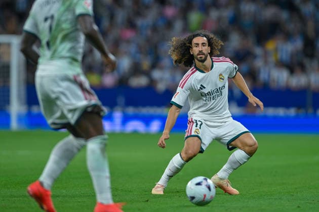 RCD ESPANYOL v REAL MADRID RCDE STADIUM BARCELONA. Aug 22, 2026 RCD ESPANYOL vs REAL MADRID Aug 22,2026 Cucurella (17) of Real Madrid during the match between RCD Espanyol and Real Madrid corresponding to the second day of La Liga EA Sports at RCDE Stadium in Barcelona, Spain. Cornella El Prat ESP Copyright: xS.xRosx
