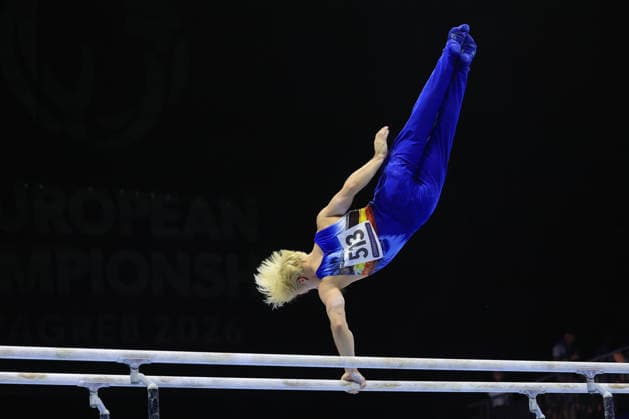 Zagreb, 22.08.2026. - 37TH EUROPEAN MEN™S ARTISTIC GYMNASTICS, Men s Artistic Gymnastics Apparatus Final Parallel bars Individual SENIORS. 513 CUYLE Nicola (BEL), Men s Artistic Gymnastics Apparatus Final Parallel bars Individual SENIORS  2S6A6723.JPG