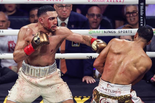 Boxing, WBA, Rolly Romero v Teofimo Lopez in Las Vegas