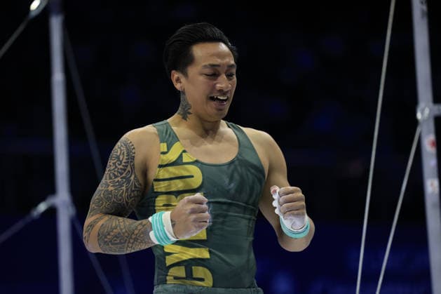 Zagreb, 22.08.2026. - 37TH EUROPEAN MEN™S ARTISTIC GYMNASTICS, Men s Artistic Gymnastics Apparatus Final Horizontal bar Individual SENIORS. 537 GEORGIOU Marios (CYP) Men s Artistic Gymnastics Apparatus Final Horizontal bar Individual SENIORS  2S6A0596.JPG