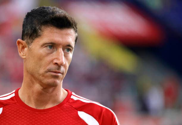 Red Bull New York V Chicago Fire FC Chicago Fire forward Robert Lewandowski, wearing No. 9, during the MLS, Fussball Herren, USA match against the New York Red Bulls at Sports Illustrated Stadium in Harrison, New Jersey, on August 22, 2026. The New York Red Bulls tied the Chicago Fire 1-1 in the MLS. New Jersey United States  Copyright: xDeccioxSerranox originalFilename:serrano-notitle260822_npqpT.jpg