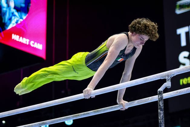 2026 Men s Artistic European Gymnastics Championships, Arena Zagreb, Zagreb, Croatia 23 8 2026 Juniors All-Around Final Ireland™s Robert Ward Robert Ward 23 8 2026  Copyright: xx 0NIK8233