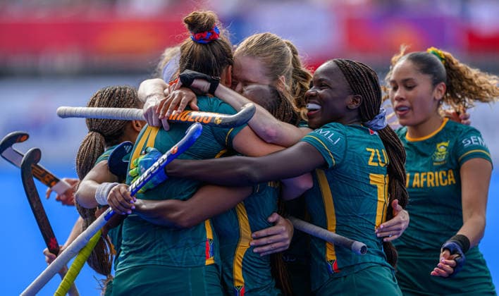 Field hockey, women’s, FIH World Cup, Chile v South Africa