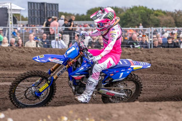 2026-08-23 - MXGP Arnhem ARNHEM, NETHERLANDS - AUGUST 23: 1 Lotte van Drunen (NED) during the MXGP Arnhem at the Motorsportpark Gelderland Midden on August 23, 2026 in Arnhem, Netherlands Arnhem Motorsportpark Gelderland Midden Netherlands Content not available for redistribution in The Netherlands directly or indirectly through any third parties. Copyright: xEdwinxBlaauwbroekx