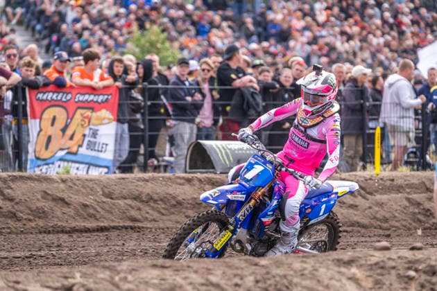 2026-08-23 - MXGP Arnhem ARNHEM, NETHERLANDS - AUGUST 23: 1 Lotte van Drunen (NED) during the MXGP Arnhem at the Motorsportpark Gelderland Midden on August 23, 2026 in Arnhem, Netherlands Arnhem Motorsportpark Gelderland Midden Netherlands Content not available for redistribution in The Netherlands directly or indirectly through any third parties. Copyright: xEdwinxBlaauwbroekx