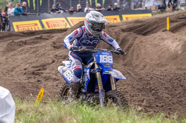 2026-08-23 - MXGP Arnhem ARNHEM, NETHERLANDS - AUGUST 23: 188 Shana van der Vlist (NED) during the MXGP Arnhem at the Motorsportpark Gelderland Midden on August 23, 2026 in Arnhem, Netherlands Arnhem Motorsportpark Gelderland Midden Netherlands Content not available for redistribution in The Netherlands directly or indirectly through any third parties. Copyright: xEdwinxBlaauwbroekx