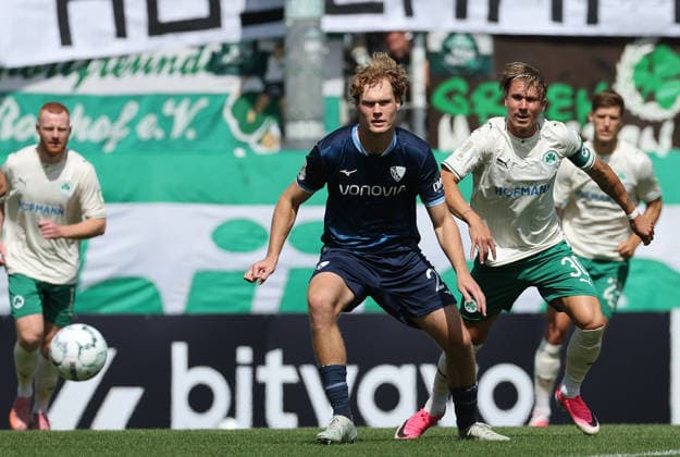 Football, DFB Cup, SpVgg Greuther Fürth v VfL Bochum