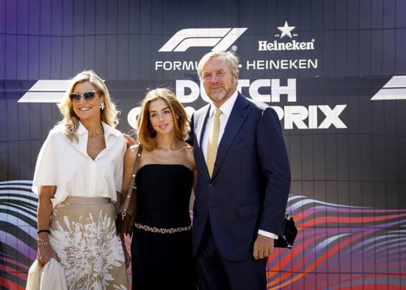 Formula 1, Royals: The Dutch Royal Family attends the Dutch Grand Prix at Zandvoort