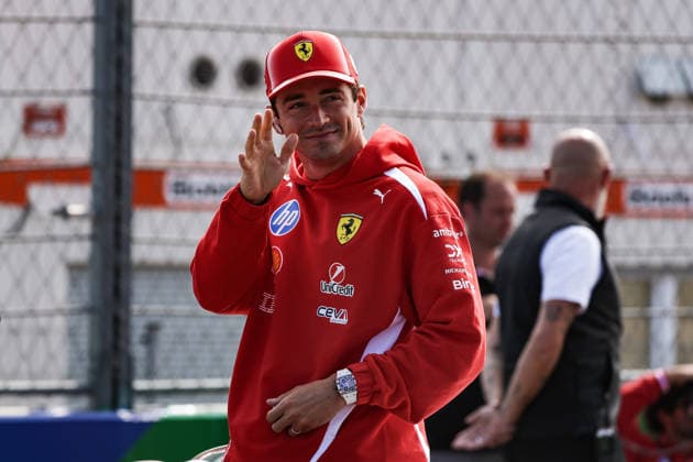 F1 - DUTCH GRAND PRIX 2026 LECLERC Charles (mco), Scuderia Ferrari SF-26, portrait during the Formula 1 Dutch Grand Prix 2026, 12th round of the 2026 Formula One World Championship, WM, Weltmeisterschaft from August 21 to 23, 2026 on the Circuit Zandvoort, in Zandvoort, Netherlands - ZandvoortNetherlands  Copyright: xEricxAlonsox