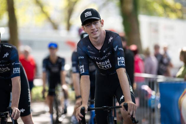 Lidl Deutschland Tour, Etappe 4, 23.08.2026 Jakob Neumann (GER, Team Storck - MRW Bau) Heilbronn Germany *** Lidl Germany Tour, Stage 4, August 23, 2026 Jakob Neumann GER, Team Storck MRW Bau Heilbronn Germany Copyright: xCarlaxHilgerx