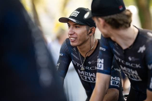 Lidl Deutschland Tour, Etappe 4, 23.08.2026 Edgar David Cadena (MEX, Team Storck - MRW Bau) Heilbronn Germany *** Lidl Germany Tour, Stage 4, August 23, 2026 Edgar David Cadena (MEX), Team Storck MRW Bau Heilbronn, Germany Copyright: xCarlaxHilgerx