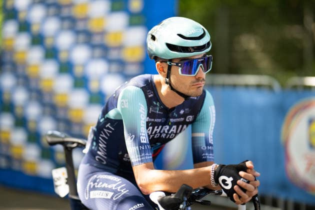 Lidl Deutschland Tour, Etappe 4, 23.08.2026 Edoardo Zambanini (ITA, Bahrain - Victorious) Heilbronn Germany *** Lidl Germany Tour, Stage 4, August 23, 2026 Edoardo Zambanini (ITA), Bahrain Victorious, Heilbronn, Germany Copyright: xCarlaxHilgerx