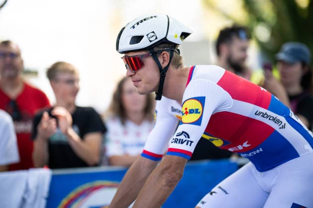 Lidl Deutschland Tour, Etappe 4, 23.08.2026 Mathias Vacek (CZE, Lidl - Trek) Heilbronn Germany *** Lidl Germany Tour, Stage 4, August 23, 2026 Mathias Vacek (CZE), Lidl Trek Heilbronn, Germany Copyright: xCarlaxHilgerx