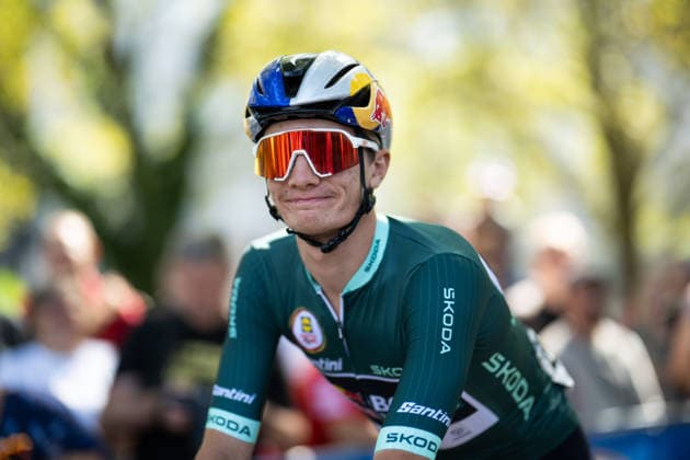 Lidl Deutschland Tour, Etappe 4, 23.08.2026 Giulio Pellizzari (ITA, Red Bull - BORA - hansgrohe) Heilbronn Germany *** Lidl Germany Tour, Stage 4, August 23, 2026 Giulio Pellizzari (ITA), Red Bull BORA hansgrohe, Heilbronn, Germany Copyright: xCarlaxHilgerx