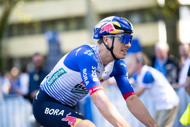 Lidl Deutschland Tour, Etappe 4, 23.08.2026 Danny van Poppel (NED, Red Bull - BORA - hansgrohe) Heilbronn Germany *** Lidl Germany Tour, Stage 4, August 23, 2026 Danny van Poppel (NED), Red Bull BORA hansgrohe, Heilbronn, Germany Copyright: xCarlaxHilgerx