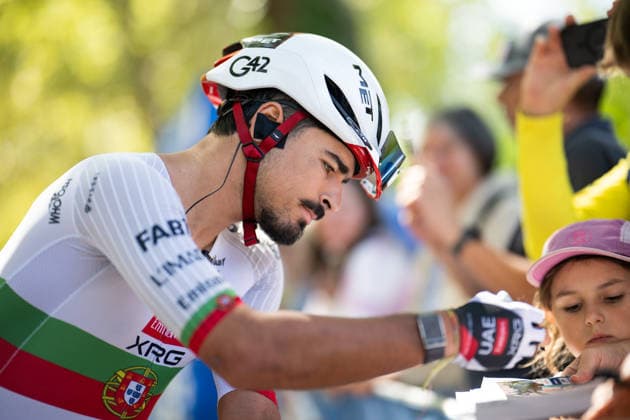 Lidl Deutschland Tour, Etappe 4, 23.08.2026 Antonio Morgado (POR, UAE Team Emirates - XRG) Heilbronn Germany *** Lidl Germany Tour, Stage 4, August 23, 2026 Antonio Morgado (POR), UAE Team Emirates, XRG Heilbronn, Germany Copyright: xCarlaxHilgerx