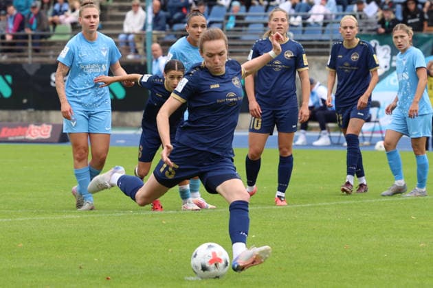 2026-08-23 ,FC Viktoria - SG 99 Andernach, Frauen, 2. Bundesliga, 3.Spieltag, Stadion Lichterfelde Vanessa Zilligen (SG 99 Andernach, 15) , schießt den Elfmeter Berlin Berlin Germany *** August 23, 2026, FC Viktoria SG 99 Andernach, Women, 2. Bundesliga, Matchday 3, Lichterfelde Stadium, Vanessa Zilligen (SG 99 Andernach), 15, scores the penalty kick, Berlin, Berlin, Germany