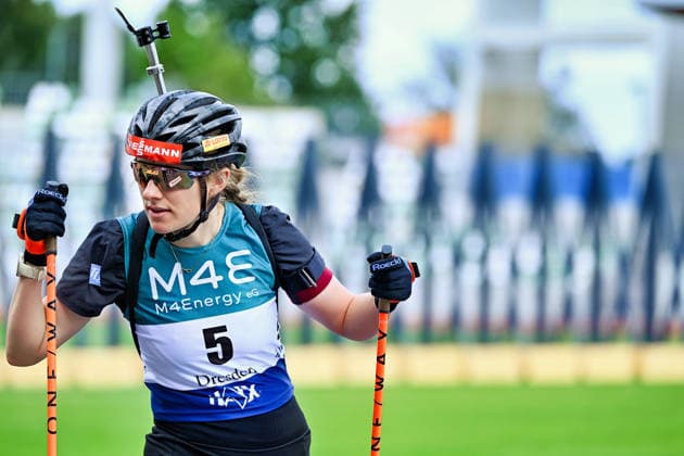 Janina Hettich-Walz (Deutschland) M4Energy City Biathlon Dresden 2026, 23.08.2026 M4Energy City Biathlon Dresden 2026, 23.08.2026 Dresden *** Janina Hettich Walz, Germany, M4Energy City Biathlon Dresden 2026, August 23, 2026, M4Energy City Biathlon Dresden 2026, August 23, 2026, Dresden Copyright: xEibner-Pressefoto xHoepnerx EP_PHR