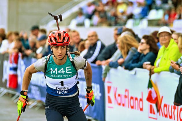 Lisa Vittozzi (Italien) M4Energy City Biathlon Dresden 2026, 23.08.2026 M4Energy City Biathlon Dresden 2026, 23.08.2026 Dresden *** Lisa Vittozzi, Italy, M4Energy City Biathlon Dresden 2026, August 23, 2026, M4Energy City Biathlon Dresden 2026, August 23, 2026, Dresden Copyright: xEibner-Pressefoto xHoepnerx EP_PHR