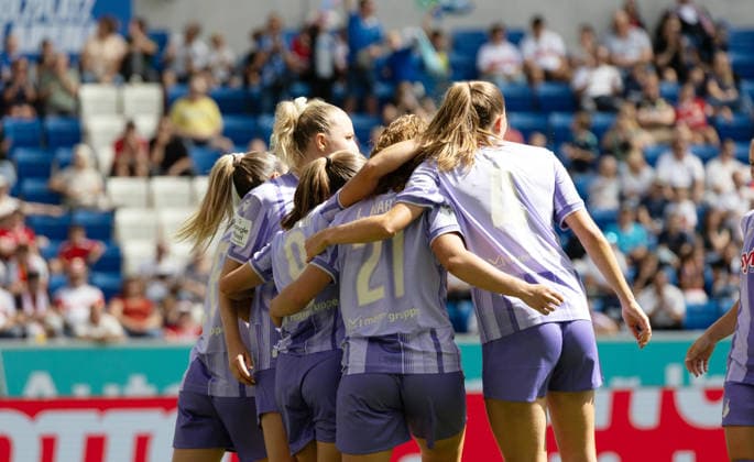 23.08.26 Frauen TSG 1899 Hoffenheim - VfB Stuttgart Deutschland, Stuttgart, 23.08.2026, Fussball, Frauen, Bundesliga, Saison 2026 2027, TSG 1899 Hoffenheim - VfB Stuttgart: Marie Steiner (TSG 1899 Hoffenheim); Jubel Tor 1:0 Steiner. *** August 23, 2026 Women s TSG 1899 Hoffenheim vs. VfB Stuttgart Germany, Stuttgart, August 23, 2026, Soccer, Women s, Bundesliga, 2026–2027 season, TSG 1899 Hoffenheim vs. VfB Stuttgart Marie Steiner TSG 1899 Hoffenheim Celebrates Goal 1–0 Steiner
