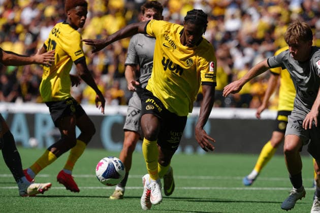 Bern, Switzerland - August 23: Joel Monteiro (11 YB) during the Brack Super League match between BSC Young Boys and FC Vaduz at Stadion Wankdorf on August 23, 2026 in Bern, Switzerland.  Copyright: xKjetilxWaberx xSPPx Sportspressphoto_SPR213520