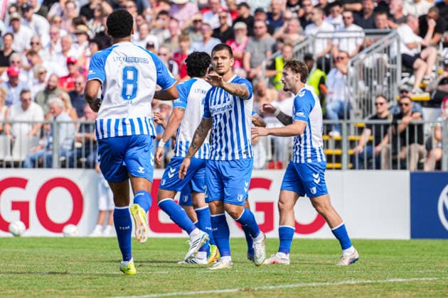 DFB-Pokal: Bahlinger SC vs 1. FC Magdeburg, 22.08.2026 Torjubel zum 0:1 durch Mateusz Å»ukowski (1. FC Magdeburg, 22) DFB-Pokal: Bahlinger SC vs 1. FC Magdeburg, Kaiserstuhlstadion, 22.08.2026 DFB DFL REGULATIONS PROHIBIT ANY USE OF PHOTOGRAPHS AS IMAGE SEQUENCES AND OR QUASI-VIDEO. *** DFB Cup: Bahlinger SC vs. 1. FC Magdeburg, August 22, 2026—Celebration after Mateusz Zukowski’s goal (0–1) for 1. FC Magdeburg; August 22, DFB Cup: Bahlinger SC vs. 1. FC Magdeburg, Kaiserstuhlstadion, August 22, 2026 DFB and DFL regulations prohibit any use of photographs as image sequences and or quasi-video Copyright: xBEAUTIFULxSPORTS Boscox