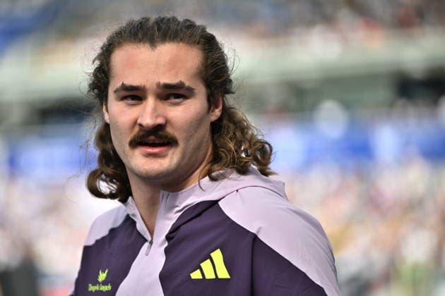 RECORD DATE NOT STATED Silesia Diamond League Meeting 2026 In Chorzow CHORZOW, POLAND - AUGUST 23: Ethan Katzberg of Canada in action in the Men s Hammer Throw Final at the Silesia Diamond League meeting of the 2026 Wanda Diamond League circuit at Silesian Stadium on August 23, 2026 in Chorzow, Poland. ChorzowIPTC Poland  Copyright: xArturxWidakx originalFilename:widak-silesiad260823_nphvM.jpg