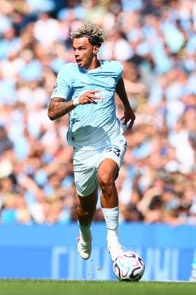 Nico O Reilly of Manchester City Manchester City v AFC Bournemouth, Premier League Football, Football, Etihad Stadium, Manchester, UK - 23 Aug 2026Manchester Etihad Stadium United Kingdom EDITORIAL USE ONLY No use with unauthorised audio, video, data, fixture lists, club league logos or live services. Online in-match use limited to 120 images, no video emulation. No use in betting, games or single club league player publications.  Copyright: xPaulxCurrie Shutterstockx 17112312bc
