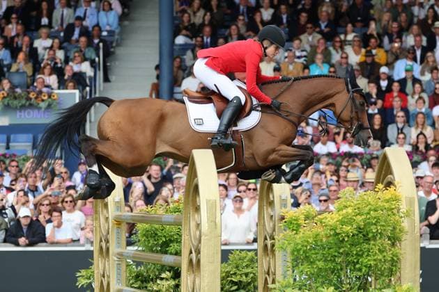 Sophie Hinners (GER, Deutschland) mit Pferd Iron Dames Singclair, Springen, FEI Jumping World Championship, WM, Weltmeisterschaft , FEI Jumping World Championship, Competition Individual Final, Longines-Prize, Longines-Preis, Finale Einzelwertung, Jumping , AACHEN - FEI World Championships 2026, Weltfest des Pferdesports, Reitsport Weltmeisterschaft 2026, Aachen 2026, Welcome Home 2026, Aachener Soers, 11. bis 23. August 2026, Reitsport, 23.08.2026, Aachen Aachener Soers Deutschland *** Sophie Hinners (GER), Germany, riding Iron Dames Singclair, show jumping, FEI Jumping World Championship, FEI Jumping World Championship, Individual Final, Longines Prize, Jumping, AACHEN FEI World Championships 2026, World Equestrian Festival, 2026 World Equestrian Games, Aachen 2026, Welcome Home 2026, Aachen Soers, August 11–23, 2026, Equestrian Sports, August 23, 2026, Aachen Soers, Germany