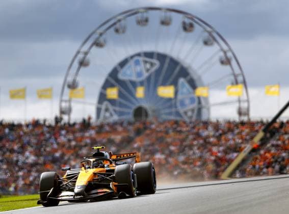 ZANDVOORT - Lando Norris (McLaren) during the F1 Dutch Grand Prix at the Zandvoort Circuit. SANDER KONING ANP xVIxANPxSportx xxANPxIVx 566105491 originalFilename: 566105491.jpg