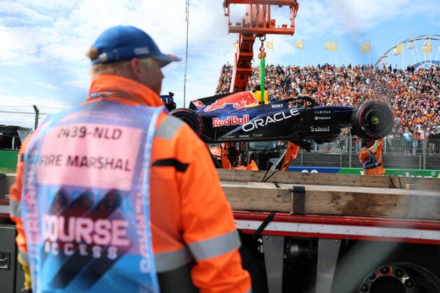 F1 - DUTCH GRAND PRIX 2026 03 VERSTAPPEN Max (nld), Red Bull Racing Ford RB22, action during the Formula 1 Dutch Grand Prix 2026, 12th round of the 2026 Formula One World Championship, WM, Weltmeisterschaft from August 21 to 23, 2026 on the Circuit Zandvoort, in Zandvoort, Netherlands - ZandvoortNetherlands  Copyright: xDPPIx