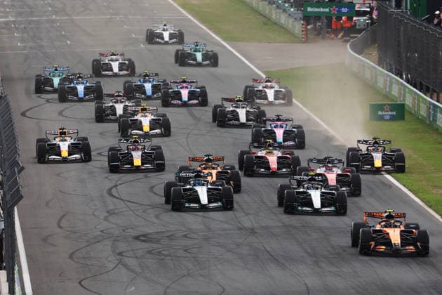 F1 - DUTCH GRAND PRIX 2026 01 NORRIS Lando (gbr), McLaren F1 Team MCL40, action during the Formula 1 Dutch Grand Prix 2026, 12th round of the 2026 Formula One World Championship, WM, Weltmeisterschaft from August 21 to 23, 2026 on the Circuit Zandvoort, in Zandvoort, Netherlands - ZandvoortNetherlands  Copyright: xDPPIx