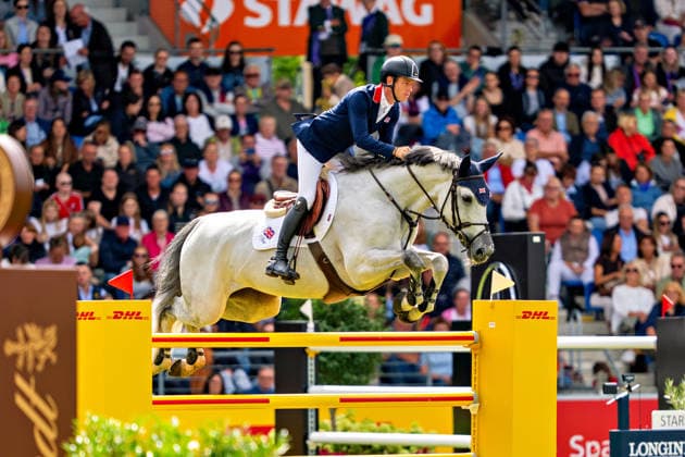 Scott Brash auf Hello Mango (GBR) FEI Jumping World Championship, WM, Weltmeisterschaft Aachen 2026, Third Competition Individual Final, Longines-Prize, 23.08.2026 FEI Jumping World Championship Aachen 2026, Third Competition Individual Final, Longines-Prize, 23.08.2026 Aachen *** Scott Brash on Hello Mango GBR FEI Jumping World Championship Aachen 2026, Third Competition Individual Final, Longines Prize, August 23, 2026 FEI Jumping World Championship Aachen 2026, Third Competition Individual Final, Longines Prize, August 23, 2026, Aachen Copyright: xEibner-Pressefoto J.xDerondeaux EP_JDU