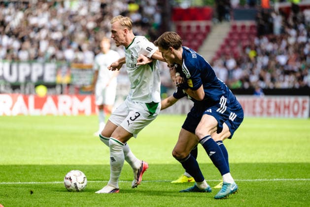 Isac Lidberg (Borussia Moenchengladbach, 03) GER, TSV Schott Mainz vs. Borussia Moenchengladbach, DFB Pokal 1. Spieltag, Saison 2026 2027, 23.08.2026 Eibner-Pressefoto Attila Ziga GER, TSV Schott Mainz vs. Borussia Moenchengladbach, DFB Pokal 1. Spieltag, Saison 2026 2027, 23.08.2026 Mainz *** Isac Lidberg, Borussia Mönchengladbach, 03 GER, TSV Schott Mainz vs. Borussia Mönchengladbach, DFB Cup Matchday 1, 2026–2027 season, August 23, 2026, Eibner Press Photo, Attila Ziga (GER), TSV Schott Mainz vs. Borussia Mönchengladbach, DFB Cup, Matchday 1, 2026–2027 Season, August 23, 2026, Mainz Copyright: xEibner-Pressefotox EP_AZA