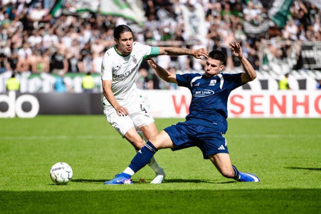 Kevin Diks (Borussia Moenchengladbach, 04) GER, TSV Schott Mainz vs. Borussia Moenchengladbach, DFB Pokal 1. Spieltag, Saison 2026 2027, 23.08.2026 Eibner-Pressefoto Attila Ziga GER, TSV Schott Mainz vs. Borussia Moenchengladbach, DFB Pokal 1. Spieltag, Saison 2026 2027, 23.08.2026 Mainz *** Kevin Diks, Borussia Mönchengladbach, 04 GER, TSV Schott Mainz vs. Borussia Mönchengladbach, DFB Cup, Matchday 1, 2026–2027 Season, August 23, 2026 Eibner Press Photo Attila Ziga GER, TSV Schott Mainz vs. Borussia Mönchengladbach, DFB Cup Matchday 1, 2026–2027 season, August 23, 2026 Mainz Copyright: xEibner-Pressefotox EP_AZA