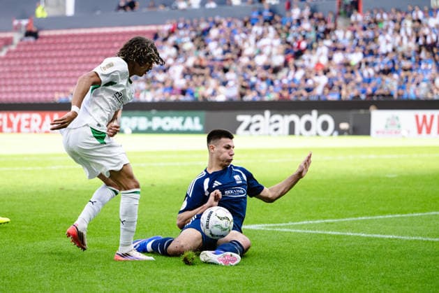 Wael Mohya (Borussia Moenchengladbach, 36) GER, TSV Schott Mainz vs. Borussia Moenchengladbach, DFB Pokal 1. Spieltag, Saison 2026 2027, 23.08.2026 Eibner-Pressefoto Attila Ziga GER, TSV Schott Mainz vs. Borussia Moenchengladbach, DFB Pokal 1. Spieltag, Saison 2026 2027, 23.08.2026 Mainz *** Wael Mohya, Borussia Mönchengladbach, 36, GER; TSV Schott Mainz vs. Borussia Mönchengladbach, DFB Cup Matchday 1, 2026–2027 Season, August 23, 2026 Eibner Press Photo Attila Ziga GER, TSV Schott Mainz vs. Borussia Mönchengladbach, DFB Cup Matchday 1, 2026–2027 Season, August 23, 2026 Mainz Copyright: xEibner-Pressefotox EP_AZA