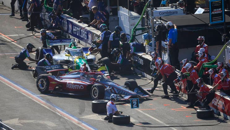 August 23, 2026: Josef Newgarden, driver of the 2 Team Penske Chevrolet drives during warmup session for the NTT IndyCar, Indy Car, IRL, USA Series Freedom 250 on August 22, 2026 on the streets of Washington, DC. CSM INDY 2026: Freedom 250 Grand Prix AUG 23  - ZUMAc04_ 20260823_zma_c04_017 Copyright: xJustinxCooperx