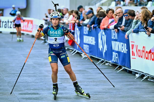 Anna Magnusson (Schweden) M4Energy City Biathlon Dresden 2026, 23.08.2026 M4Energy City Biathlon Dresden 2026, 23.08.2026 Dresden *** Anna Magnusson, Sweden, M4Energy City Biathlon Dresden 2026, August 23, 2026, M4Energy City Biathlon Dresden 2026, August 23, 2026, Dresden Copyright: xEibner-Pressefoto xHoepnerx EP_PHR