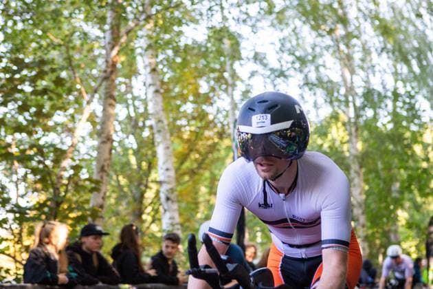 August 23, 2026, Leipzig, Saxony, Germany: LEIPZIG, GERMANY Ã¢â‚¬ AUGUST 23, 2026: Athletes compete in the inaugural IRONMAN 70.3 Leipzig in Leipzig, Germany, on August 23, 2026, marking the first edition of the middle-distance triathlon held in the city. More than 2,600 athletes from Germany and abroad took part in the event, which combines swimming, cycling and running, as spectators gathered along the course to watch the competition. More Than 2,600 Athletes Compete In Inaugural IRONMAN 70.3 Leipzig  - ZUMAq101 20260823_zna_q101_055 Copyright: xMariaxCastrox