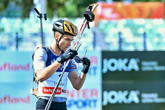 Eric Perrot (Frankreich) M4Energy City Biathlon Dresden 2026, 23.08.2026 M4Energy City Biathlon Dresden 2026, 23.08.2026 Dresden *** Eric Perrot, France, M4Energy City Biathlon Dresden 2026, August 23, 2026, M4Energy City Biathlon Dresden 2026, August 23, 2026, Dresden Copyright: xEibner-Pressefoto xHoepnerx EP_PHR