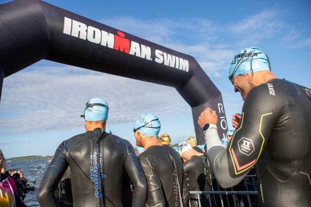 August 23, 2026, Leipzig, Saxony, Germany: LEIPZIG, GERMANY Ã¢â‚¬ AUGUST 23, 2026: Athletes compete in the inaugural IRONMAN 70.3 Leipzig in Leipzig, Germany, on August 23, 2026, marking the first edition of the middle-distance triathlon held in the city. More than 2,600 athletes from Germany and abroad took part in the event, which combines swimming, cycling and running, as spectators gathered along the course to watch the competition. Leipzig Germany - ZUMAq101 20260823_zna_q101_062 Copyright: xMariaxCastrox