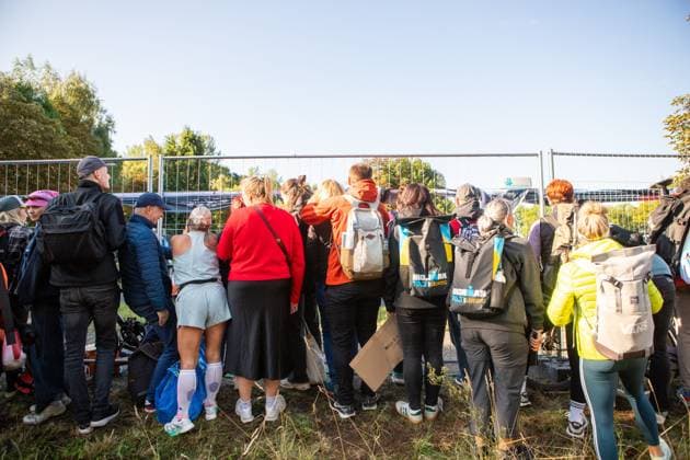 More than 2,600 athletes compete in inaugural IRONMAN 70.3 Leipzig LEIPZIG, GERMANY AUGUST 23, 2026: Athletes compete in the inaugural IRONMAN 70.3 Leipzig in Leipzig, Germany, on August 23, 2026, marking the first edition of the middle-distance triathlon held in the city. More than 2,600 athletes from Germany and abroad took part in the event, which combines swimming, cycling and running, as spectators gathered along the course to watch the competition. Leipzig Saxony Germany Copyright: x xMariaxCastrox xJNAxPressx