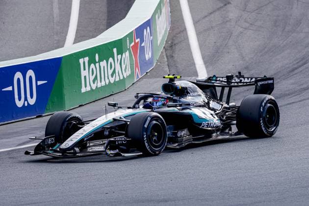ZANDVOORT - Andrea Kimi Antonelli from Italy and driver for Mercedes-AMG PETRONAS F1 Team during the Formula 1 Heineken Dutch Grand Prix at Circuit Zandvoort on August 23, 2026 in Zandvoort, the Netherlands. MARCEL TER BALS ANP xVIxANPxSportx xMarcelxterxBalsxIVx 566108593 originalFilename: 566108593.jpg