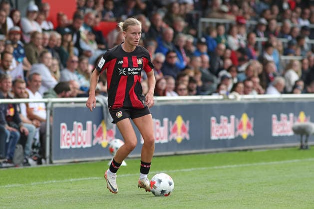 Google Pixel Frauen-Bundesliga, RB Leipzig - Bayer Leverkusen; 23.08.2026 Marlene Müller (27, Bayer Leverkusen). Fußball, Google Pixel Frauen-Bundesliga, Saison 2026 2027, 1. Spieltag: RB Leipzig vs. Bayer 04 Leverkusen am 23.08.2026, Trainingszentrum Cottaweg, Leipzig. DFB REGULATIONS PROHIBIT ANY USE OF PHOTOGRAPHS AS IMAGE SEQUENCES AND OR QUASI-VIDEO. *** Google Pixel Women s Bundesliga, RB Leipzig vs. Bayer Leverkusen, August 23, 2026, Marlene Müller, age 27, Bayer Leverkusen Soccer, Google Pixel Women s Bundesliga, 2026–2027 Season, Matchday 1: RB Leipzig vs. Bayer 04 Leverkusen on August 23, 2026, Cottaweg Training Center, Leipzig. DFB regulations prohibit any use of photographs as image sequences and or quasi-video. Copyright: xBEAUTIFULxSPORTS JanxKaeferx