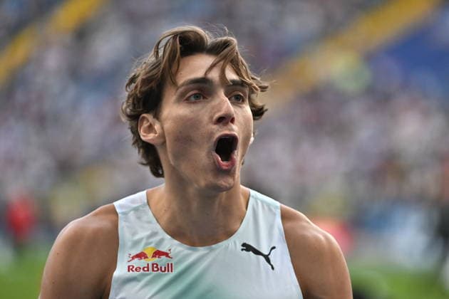 RECORD DATE NOT STATED Silesia Diamond League Meeting 2026 In Chorzow CHORZOW, POLAND - AUGUST 23: Armand Mondo Duplantis of Sweden in action in the Men s Pole Vault Final at the Silesia Diamond League meeting of the 2026 Wanda Diamond League circuit at Silesian Stadium on August 23, 2026 in Chorzow, Poland. ChorzowIPTC Poland  Copyright: xArturxWidakx originalFilename:widak-silesiad260823_npAbR.jpg