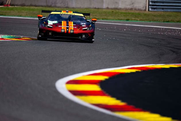 AUTO - ELMS - 4 HOURS OF SPA-FRANCORCHAMPS 2026 50 TOLEDO Custodio (usa), WADOUX Lilou (fra), AGOSTINI Riccardo (ita), Richard Mille AF Corse, Ferrari 296 LMGT3 Evo, LMGT3, action during the 4 Hours of Spa-Francorchamps, 4th round of the 2026 European Le Mans Series on the Circuit de Spa-Francorchamps from August 21 to 23, 2026 in Stavelot, Belgium - StavelotBelgium  Copyright: xFabrizioxBoldonix