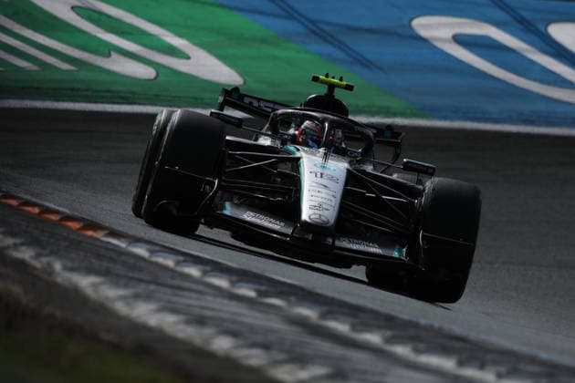 F1 - DUTCH GRAND PRIX 2026 12 KIMI ANTONELLI Andrea (ita), Mercedes AMG F1 Team W17, action during the Formula 1 Dutch Grand Prix 2026, 12th round of the 2026 Formula One World Championship, WM, Weltmeisterschaft from August 21 to 23, 2026 on the Circuit Zandvoort, in Zandvoort, Netherlands - ZandvoortNetherlands  Copyright: xDPPIx