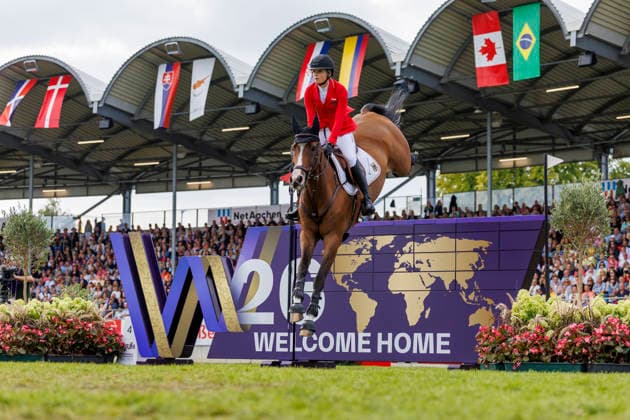 AACHEN - FEI World Championships 2026, AACHEN - FEI World Championships 2026 HINNERS Sophie (GER), Iron Dames Singclair FEI Jumping World Championship, WM, Weltmeisterschaft Third Competition Individual Final Aachen, Reitstadion Soers 23. August 2026 - *** AACHEN FEI World Championships 2026, AACHEN FEI World Championships 2026 Sophie HINNERS (GER), Iron Dames Singclair FEI Jumping World Championship Third Competition Individual Final, Aachen, Reitstadion Soers, August 23, 2026
