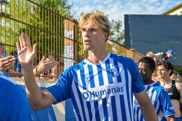 Luka Hyrylaeinen (1. FC Magdeburg, 38) GER, Bahlinger SC vs 1. FC Magdeburg, Fussball, DFB-Pokal, 1. Hauptrunde, Saison 2026 2027, 23.08.2026 DFB REGULATIONS PROHIBIT ANY USE OF PHOTOGRAPHS AS IMAGE SEQUENCES AND OR QUASI-VIDEO GER, Bahlinger SC vs 1. FC Magdeburg, Fussball, DFB-Pokal, 1. Hauptrunde, Saison 2026 2027, 23.08.2026 Bahlingen *** Luka Hyrylaeinen 1 FC Magdeburg, 38 GER, Bahlinger SC vs. 1 FC Magdeburg, Soccer, DFB Cup, 1st Round, 2026–2027 Season, August 23, 2026 DFB regulations prohibit any use of photographs as image sequences and or quasi-video GER, Bahlinger SC vs. 1 FC Magdeburg, Soccer, DFB Cup, 1st Main Round, 2026–2027 Season, August 23, 2026, Bahlingen Copyright: xEibner-Pressefotox EP_THS